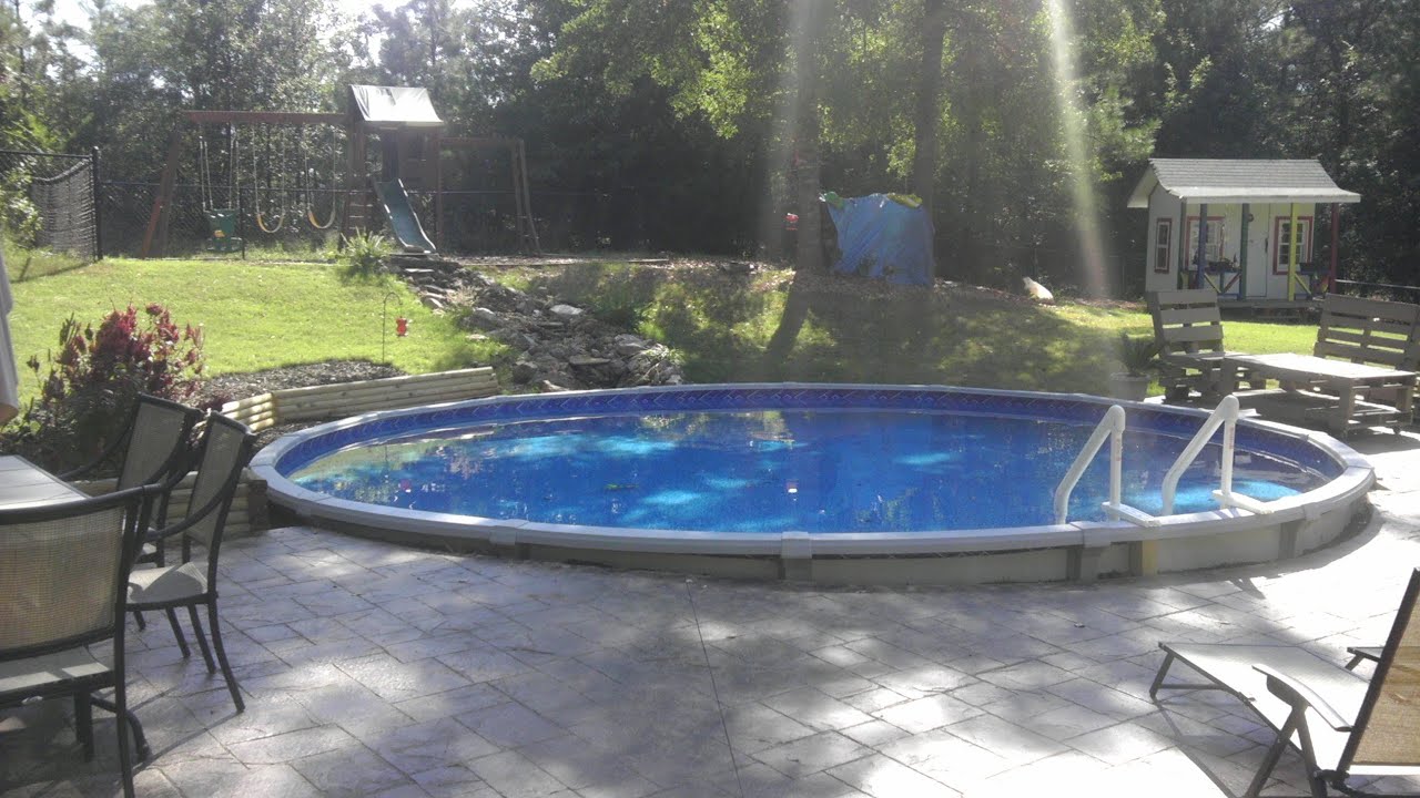 above ground pools